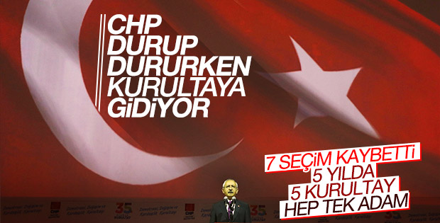 CHP kurultaya gidiyor