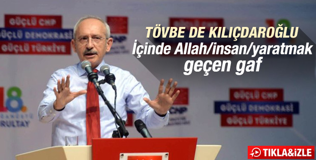 Kılıçdaroğlu: Allah insanın yarattığı en güzel varlık