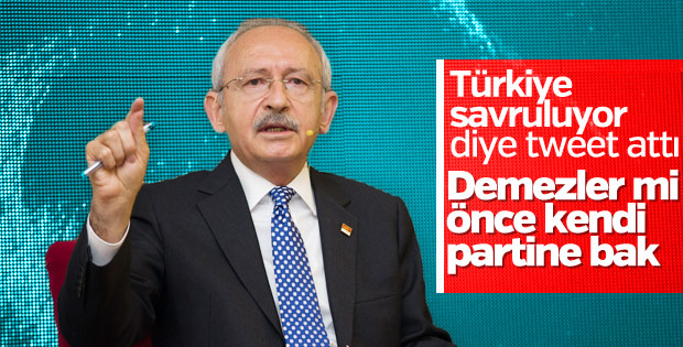 Kemal Kılıçdaroğlu, Türkiye'nin savrulduğunu ifade etti