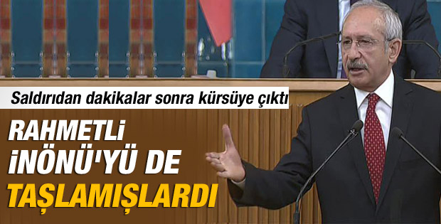 Kemal Kılıçdaroğlu'ndan yumruk açıklaması İZLE