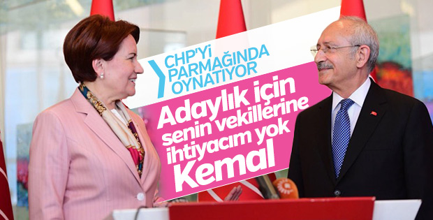Meral Akşener ile Kemal Kılıçdaroğlu arasında kriz