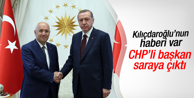 CHP'li başkandan Cumhurbaşkanlığı Külliyesi'ne ziyaret