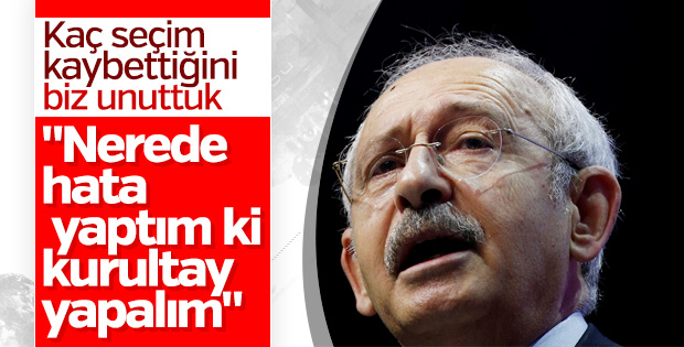 Kemal Kılıçdaroğlu kurultay çağrısı yapmayacak