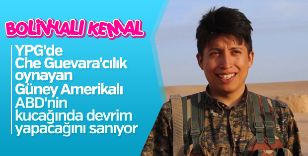 Bolivyalı YPG'li terörist Kemal