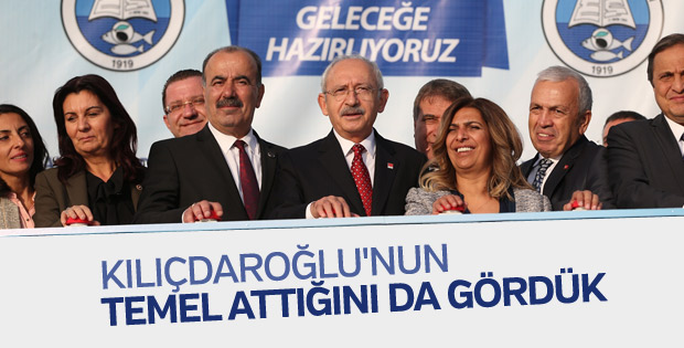 Kemal Kılıçdaroğlu temel attı