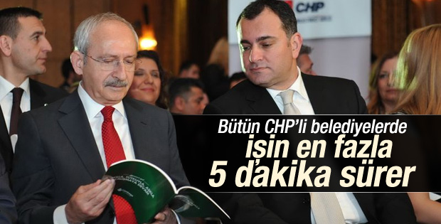 Kılıçdaroğlu'ndan CHP'li belediyeler hızlıdır vurgusu