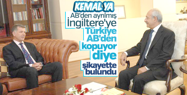 Kılıçdaroğlu Türkiye'yi yanlış kişiye şikayet etti
