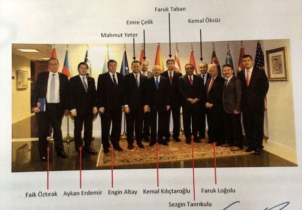 Kılıçdaroğlu'nun ABD'deki fotoğrafı mahkeme dosyasında