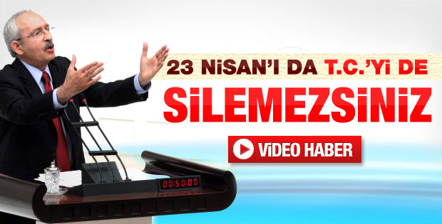 Kemal Kılıçdaroğlu'nun 23 Nisan konuşması
