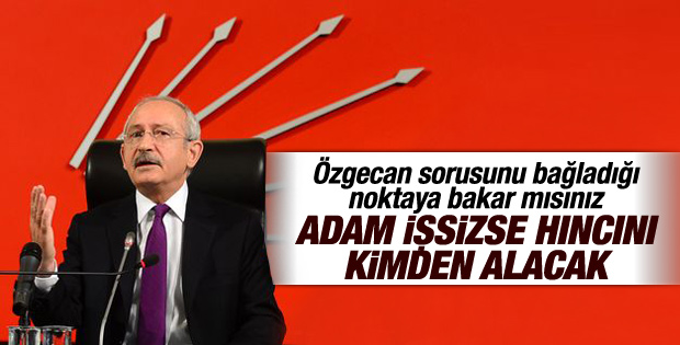 Kılıçdaroğlu Özgecan'ın ölümüyle ilgili konuştu