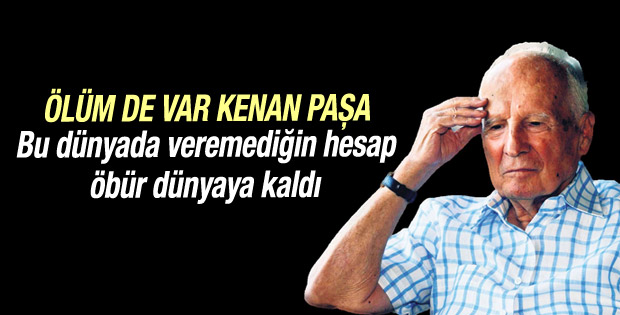 Kenan Evren öldü