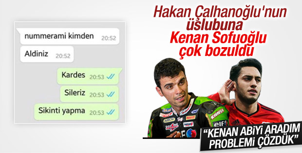 İki milli yıldız arasında WhatsApp krizi
