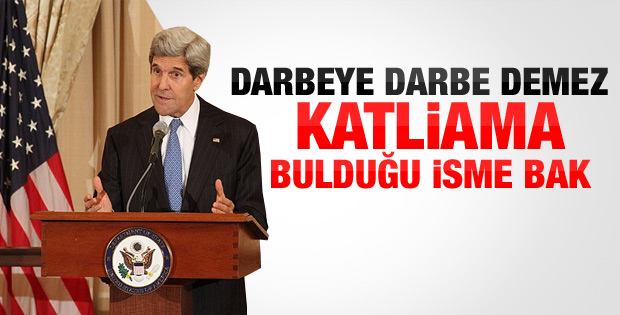 Kerry'den Mısır'daki katliam için açıklama