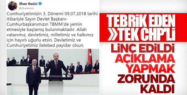 İlhan Kesici, linç edilince açıklama yapmak zorunda kaldı