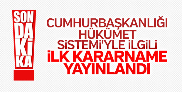 Yeni KHK yayınlandı