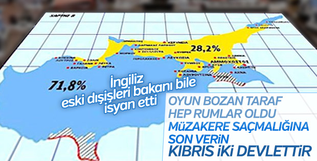 İngiliz eski bakandan Rumlara Kıbrıs eleştirisi