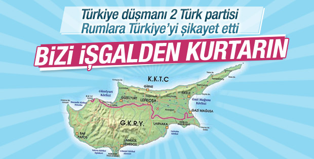 KKTC'de iki Türk partisi AP’ye Türkiye'yi şikayet etti