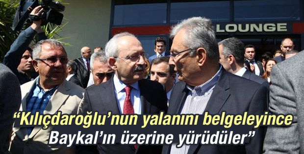 Deniz Baykal Kılıçdaroğlu'nun yalanını belgeledi