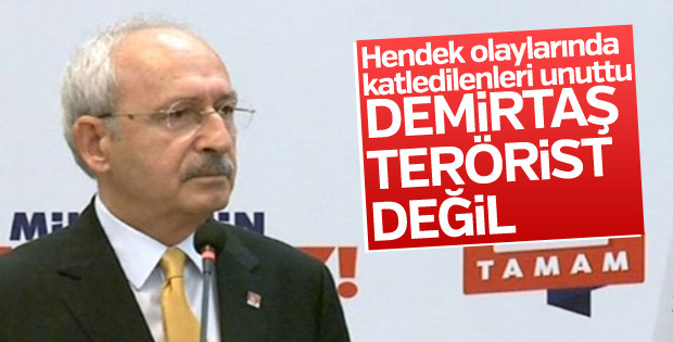Kılıçdaroğlu: Selahattin Demirtaş'ın suçu ne