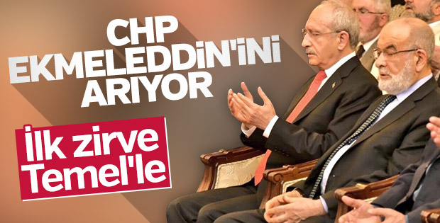 Kemal Kılıçdaroğlu Temel Karamollaoğlu görüşmesi