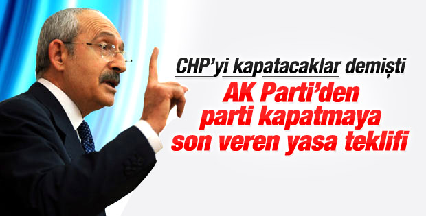 AK Parti'den Kılıçdaroğlu'nun iddiasını çürüten yasa teklifi