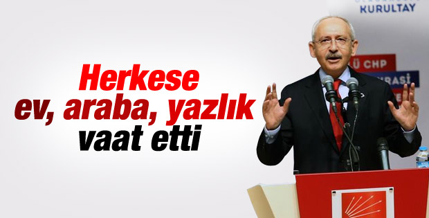 Kılıçdaroğlu'nun kurultay vaatleri İZLE