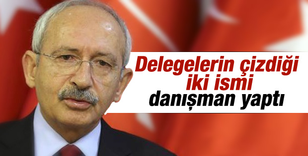 Kemal Kılıçdaroğlu PM'ye giremeyen 2 ismi danışman yaptı