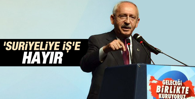 Kılıçdaroğlu Suriyelilerle işsizlerin sayısını kıyasladı