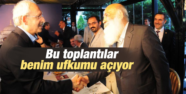 Kemal Kılıçdaroğlu din adamlarıyla iftarda buluştu İZLE