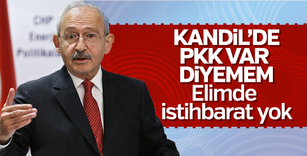 Kemal Kılıçdaroğlu Kandil'deki PKK varlığından habersiz
