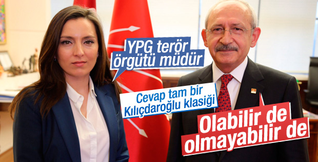 Kılıçdaroğlu YPG sorusuna net cevap vermedi