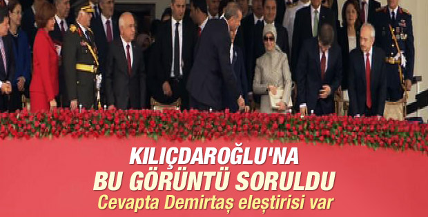 CHP Lideri Kılıçdaroğlu'ndan tokalaşma açıklaması
