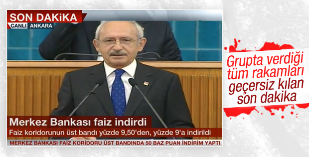 Kılıçdaroğlu'nun faiz eleştirisini Merkez Bankası bitirdi