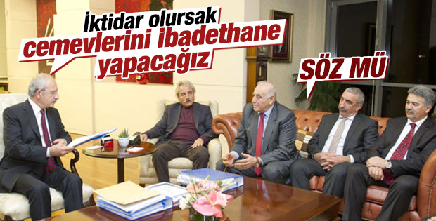 Kılıçdaroğlu’ndan cemevi sözü