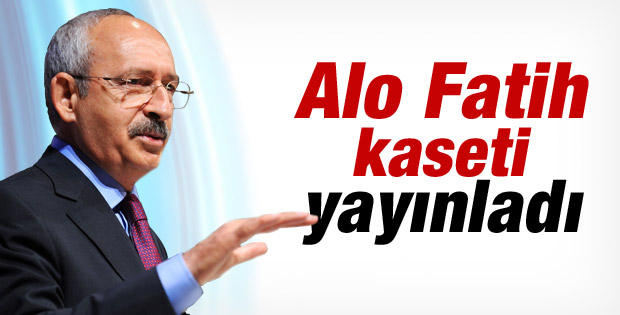Kılıçdaroğlu grup konuşmasında yine kaset dinletti - izle