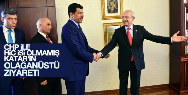 Kılıçdaroğlu, Katar Büyükelçisi Al-Şafi ile görüştü