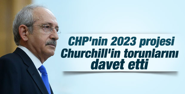 Kılıçdaroğlu Churchill'in torunlarıyla buluşacak