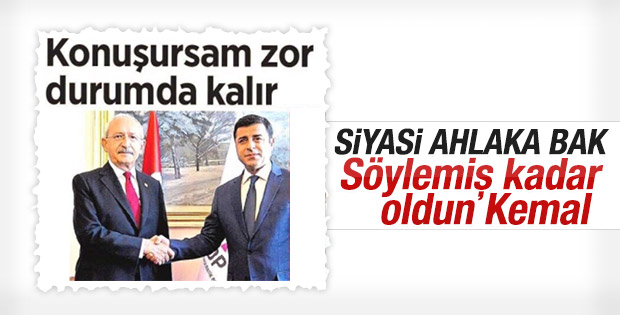 Kılıçdaroğlu: Davutoğlu zor durumda kalır