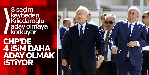 CHP'de Kılıçdaroğlu'na şimdiden 5 rakip çıktı