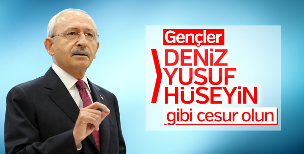 Kemal Kılıçdaroğlu Deniz Gezmiş'i andı