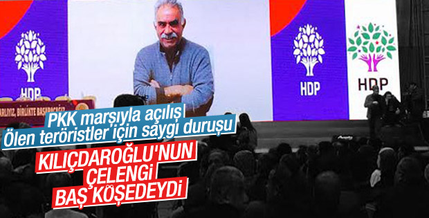 Kemal Kılıçdaroğlu HDP kongresine çelenk gönderdi