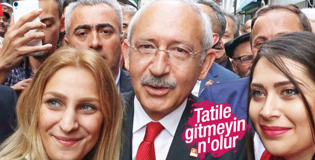 Kılıçdaroğlu: Tatile değil sandığa gidin