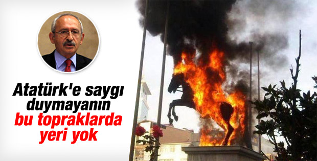Kılıçdaroğlu'ndan Atatürk büstü ve bayrak yorumu