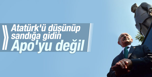 Kılıçdaroğlu İzmir'de oy istedi: Atatürk'ü düşünün