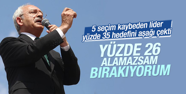 Kemal Kılıçdaroğlu istifa şartını açıkladı