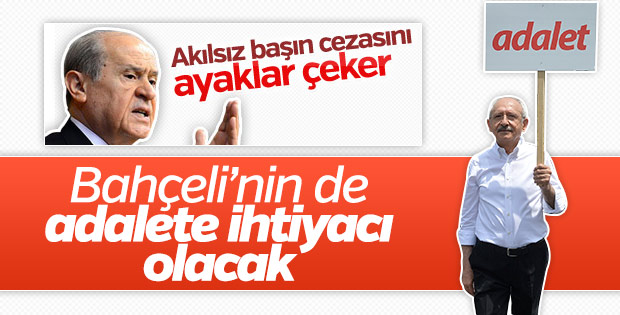 Kemal Kılıçdaroğlu Bahçeli'ye cevap verdi