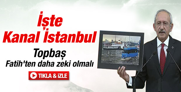 Kemal Kılıçdaroğlu'ndan Kadir Topbaş'a eleştiri İZLE