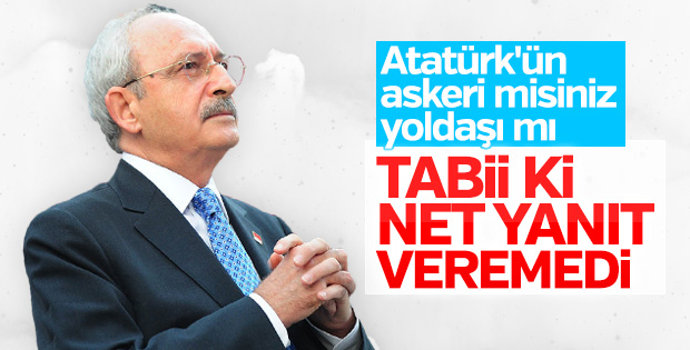 CHP'de kafalar karışık: Atatürk'ün askeri mi yoldaşı mı
