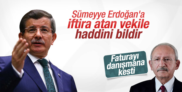 Başbakan Davutoğlu'ndan Kılıçdaroğlu'na sert çağrı