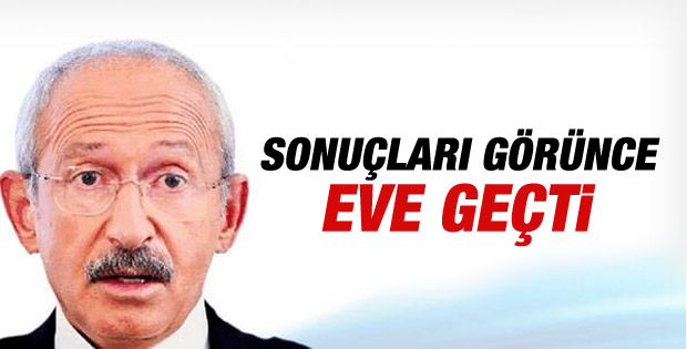 Kemal Kılıçdaroğlu parti genel merkezinden ayrıldı